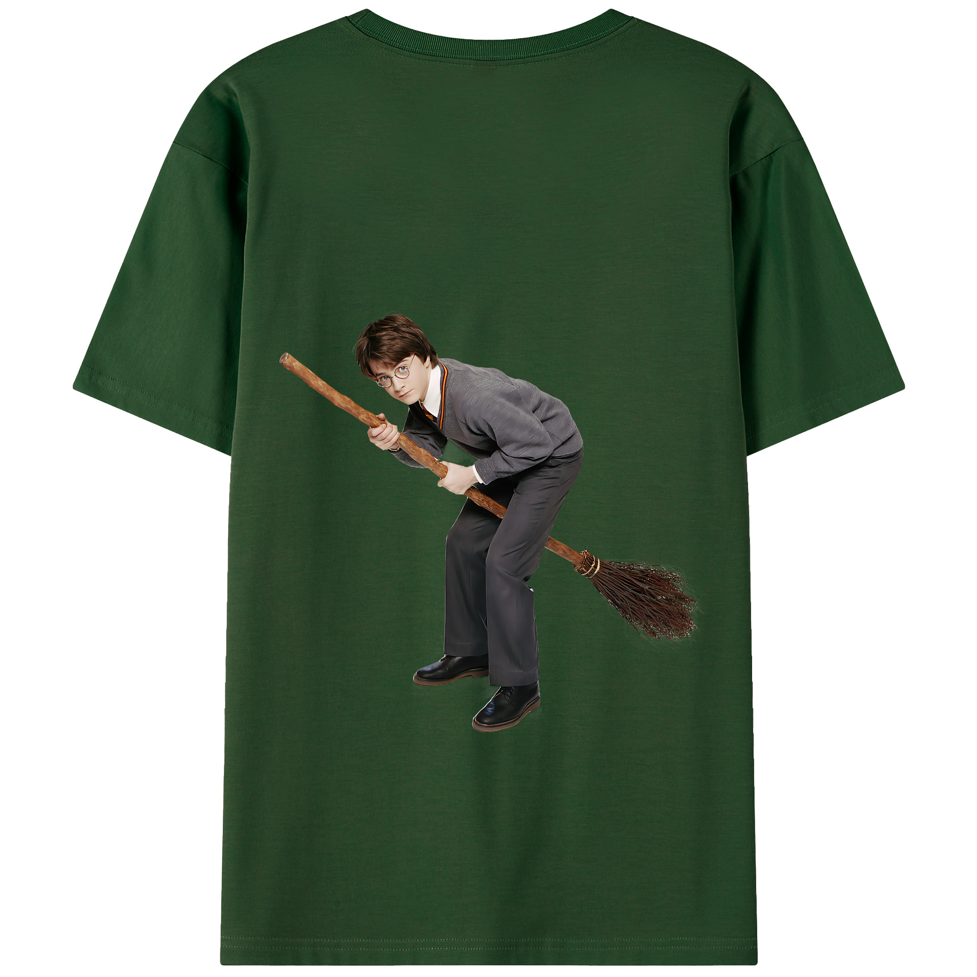 （画像用） Harry Potter ハリー・ポッターシリーズ 綿100％半袖Tシャツ（背面プリント）